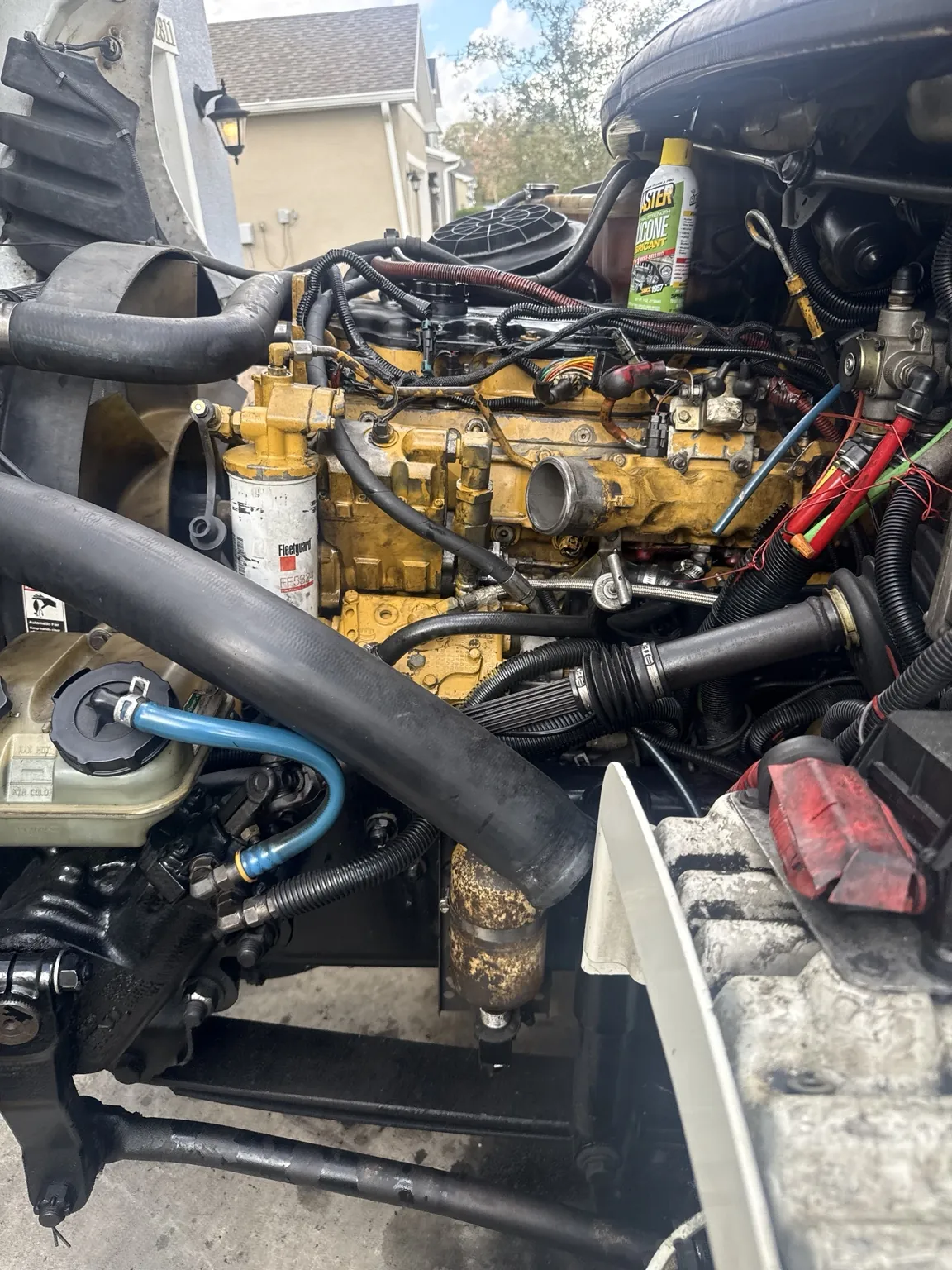 Real heavy-duty diesel engine service