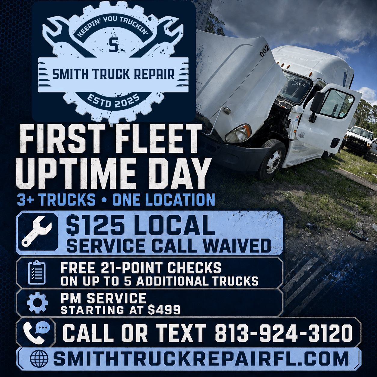 Smith Truck Repair First Fleet Uptime Day offer